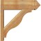 Ekena Millwork Funston Rough Sawn Arts and Crafts Outlooker, Western Red Cedar, 8"W x 26"D x 26"H OUT08X26X26FST03RWR - alternate 2